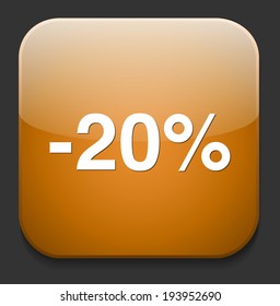20 percent off