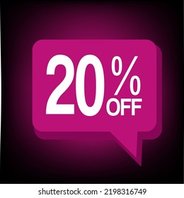 20 percent off big sale shop 20% 