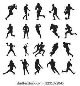 20 Rugby Player Actions,moment
icons
