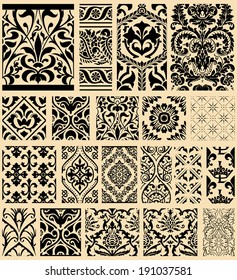 20 Seamless Patterns Background Collection - for design and scrapbook - in vector