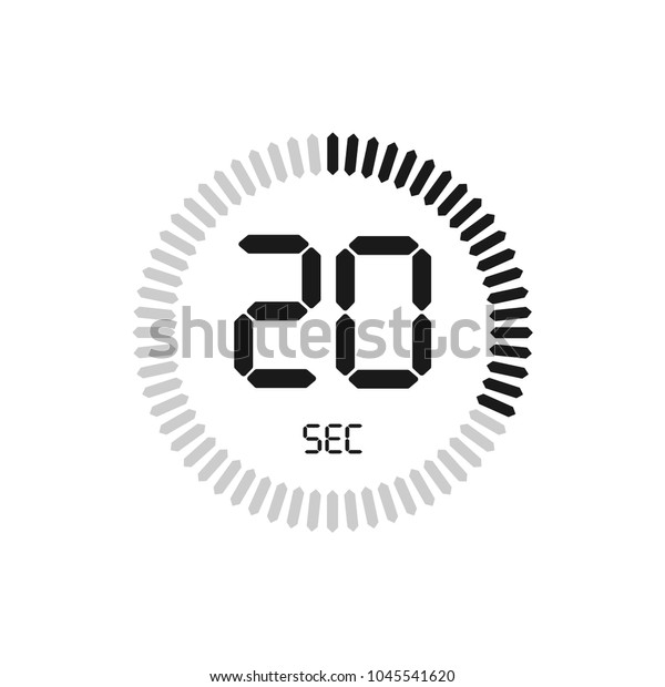 秒 ストップウォッチベクター画像アイコン デジタルタイマー 時計と時計 タイマー カウントダウン記号 のベクター画像素材 ロイヤリティフリー Shutterstock