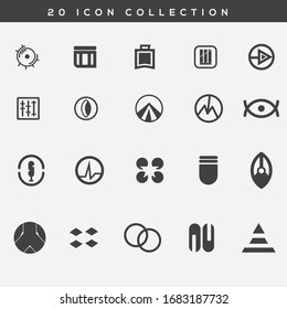 Iconos universales Iconos Iconos Iconos ilustración