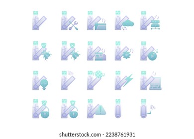 20 USB flash drive Icons