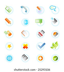 20 Web icons set