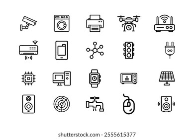 20 Web Security icons set vector illustration
