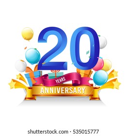 3,514 20 years balloons Images, Stock Photos & Vectors | Shutterstock