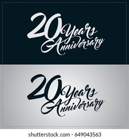 Logotipo celebración 20 años