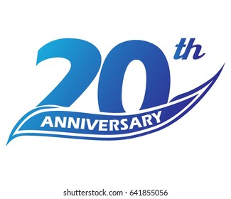 20 years anniversary logo