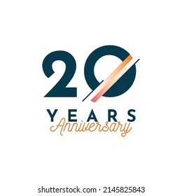 20 Years Anniversay Collection Template Design
