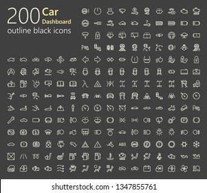 200 iconos de esquema