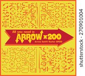 The 200 styles of Arrow Icon Vector Set