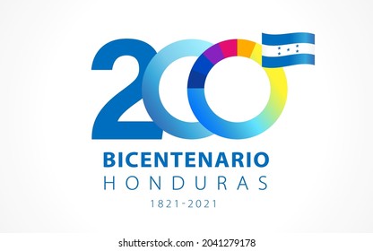 200 años Bicentenario Honduras