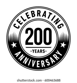 20 Years Anniversary Logo Vector Illustration Stock Vector (Royalty ...