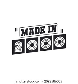 2000 birthday celebration, Made in 2000