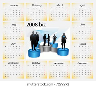 2008 biz calendar