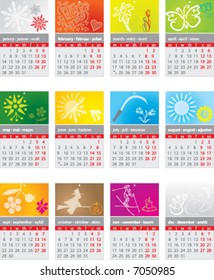 2008 calendar