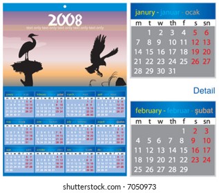 2008 nature calendar