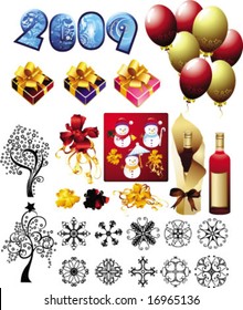 2009 celebration design elements