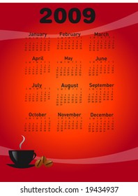 2009 coffee calendar