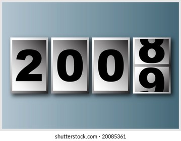 2009 countdown illustration