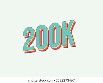 200K Obrigado seguidores, Assinantes