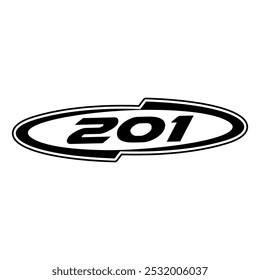 201 Y2K Logo Patch Apparel Fashion Vetor Design K55, Uso Comercial