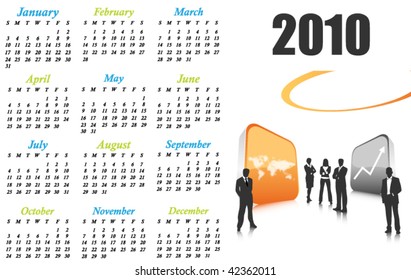 2010 business calendar