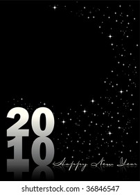 2010 Happy New Year Background