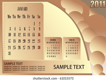 2011 calendar