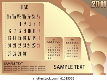 2011 calendar