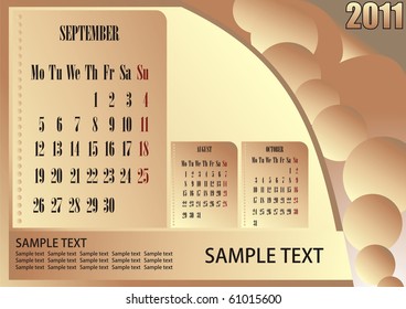 2011 calendar