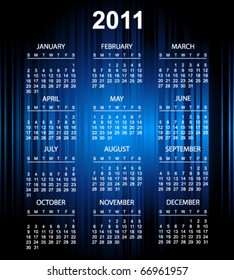 2011 Calendar