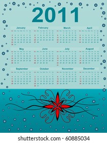 2011 Calendar. Abstract Background