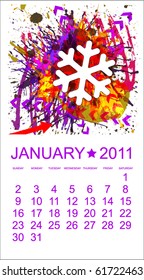 2011 Calendar January