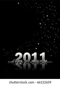 2011 Happy New Year Background