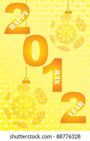 2011 Happy New Year background.