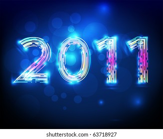 2011 message vector background for xmas design. Eps 10