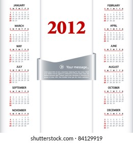 2012 calendar