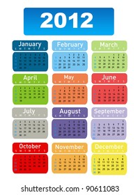 2012 calendar