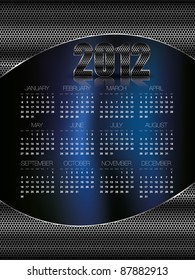 2012 Calendar Abstract for your design