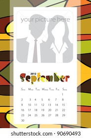 2012 calendar September