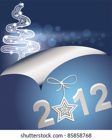 2012 New Year's background