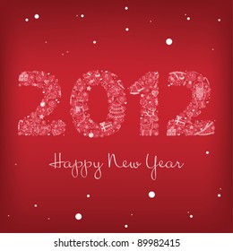 2012 New Year's greeting card