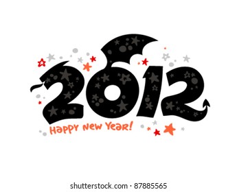 2012 year design in the form of a Dragon.