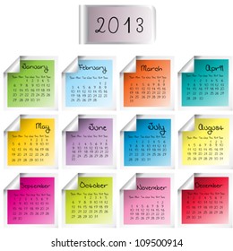 2013 calendar