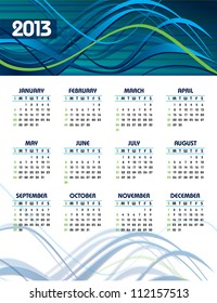 2013 Calendar.
