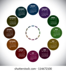 2013 Calendar.