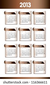 2013 Calendar.