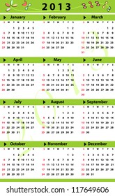 2013 calendar