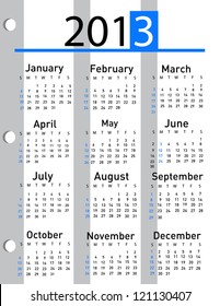 2013 calendar